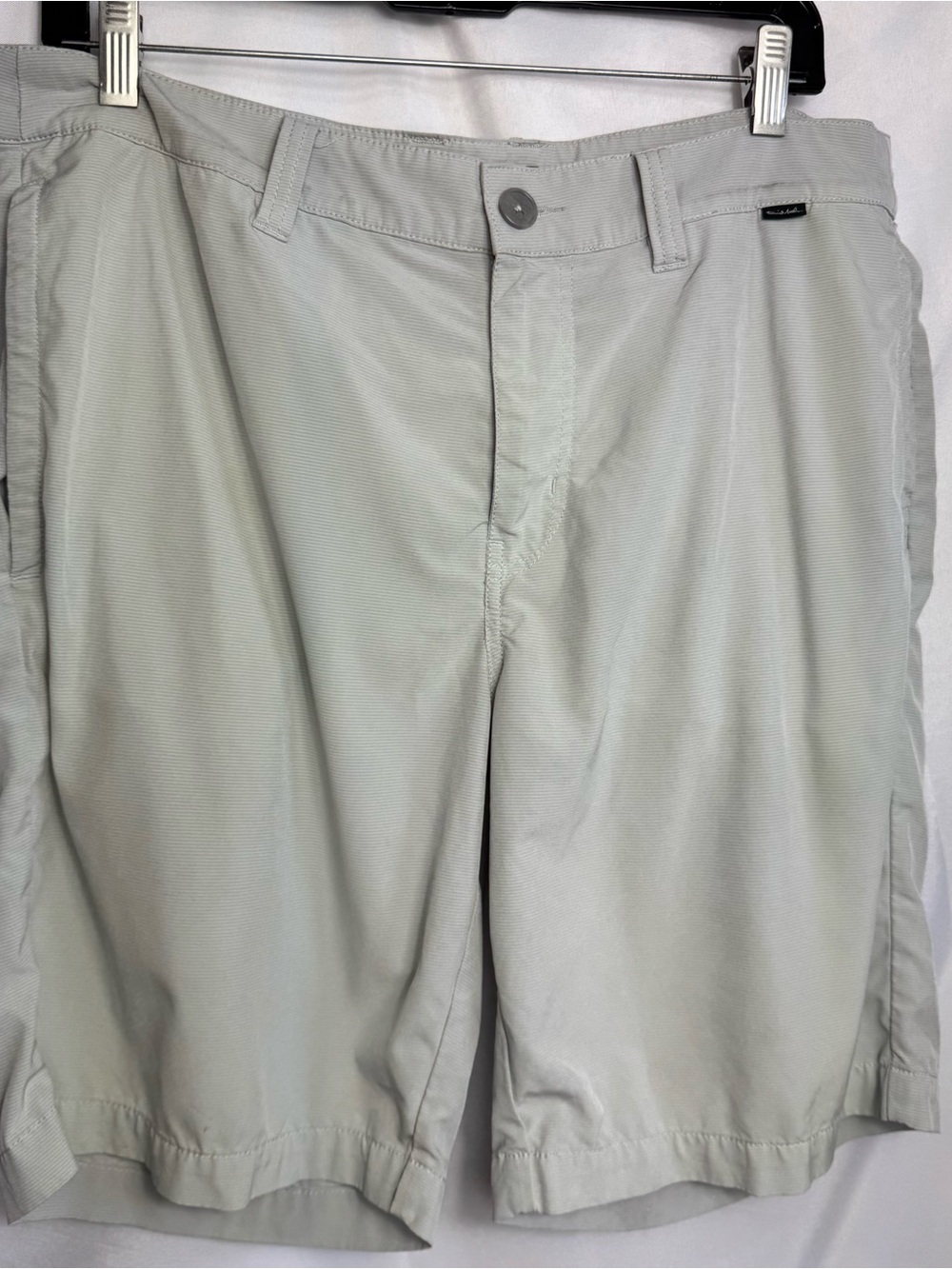 Travis Mathew Golf Shorts Mens 34 gray Golf Chino Stretch Performance